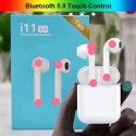 New i11tws Bluetooth headset touch button stereo true wireless 5.0 low power universal mobile phone