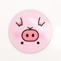 Personality dream planet mouse pad soft rubber pad small fresh student anti slip round notebook pad