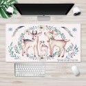 Large locking cartoon game mouse pad can be customized for computer office thickened non slip table pad