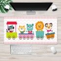 Cross border special for Nordic ins super large mouse pad wrist pad customized advertising gifts mouse pad Game Internet bar