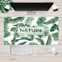 Ins Nordic wind pad mouse pad thickened large lock edge anti slip advertising pad wrapped desk pad white embryo customization