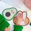 Ins wind Japan personality creative mini computer mouse pad cute smile cloud avocado mouse pad small