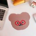 Korean version ins Cartoon Bear mouse pad cute computer student office anti slip waterproof thickened creative desk pad