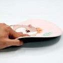 Cartoon beauty sexy chest mouse pad creative cartoon 3D silicone wrist mouse pad to map customization