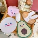 Ins wind Japan personality creative mini computer mouse pad cute smile cloud avocado mouse pad small