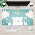 Large locking cartoon game mouse pad can be customized for computer office thickened non slip table pad