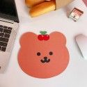 Korean version ins Cartoon Bear mouse pad cute computer student office anti slip waterproof thickened creative desk pad