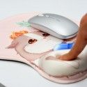 Cartoon beauty sexy chest mouse pad creative cartoon 3D silicone wrist mouse pad to map customization