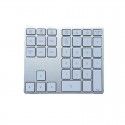 Digital keyboard 35 keys aluminum alloy Rechargeable Wireless Bluetooth keyboard ultra thin external universal digital keyboard
