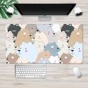 Nordic ins super large 3D mouse pad cute cat wrist pad customized advertising gift mouse pad Game Internet bar