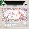 Large locking cartoon game mouse pad can be customized for computer office thickened non slip table pad