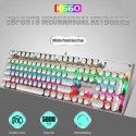 K660 real mechanical Keyboard USB cable game luminous RGB computer green axis mechanical keyboard