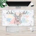 Nordic large lock cartoon game mouse pad can be customized computer office thickened non slip table pad manufacturer