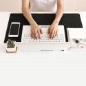 Large desk mat felt laptop game keyboard mat anti slip customized advertising mouse pad