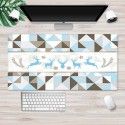 Advertising mouse pad customized antiskid cartoon keyboard pad customized computer game logo