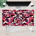 Ins Nordic wind pad mouse pad thickened large lock edge anti slip advertising pad wrapped desk pad white embryo customization