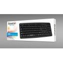 K830 wired keyboard and mouse set USB desktop laptop waterproof keyboard and mouse office set