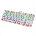 917 word punk mechanical keyboard 87 key game office keyboard