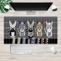 Ins Nordic style personalized mouse pad customized advertising gift mouse pad Game Internet bar large mouse pad