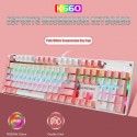 K660 real mechanical Keyboard USB cable game luminous RGB computer green axis mechanical keyboard