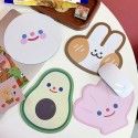 Ins wind Japan personality creative mini computer mouse pad cute smile cloud avocado mouse pad small