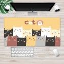 Factory direct sales customized cute cartoon mouse pad large Internet cafe computer desk mat anti-skid game mouse pad