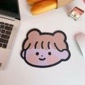Korean version ins Cartoon Bear mouse pad cute computer student office anti slip waterproof thickened creative desk pad