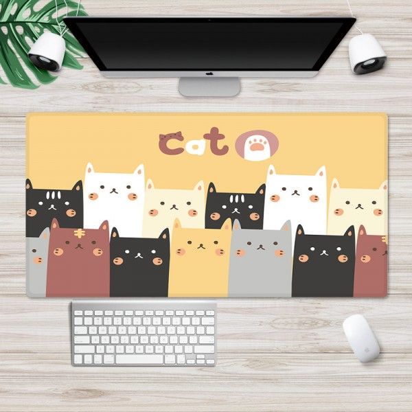 Cross border special for Nordic ins super large mouse pad wrist pad customized advertising gifts mouse pad Game Internet bar