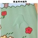 Mouse pad cartoon hand painted little girl super large waterproof lock edge game mouse pad computer keyboard anti slip table pad