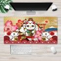 Large locking cartoon game mouse pad can be customized for computer office thickened non slip table pad
