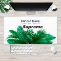 Ins Nordic wind pad mouse pad thickened large lock edge anti slip advertising pad wrapped desk pad white embryo customization