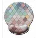 Slow rebound memory cotton wrist mouse pad natural rubber bottom wrist mouse pad to customize personalized mouse pad
