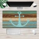 Ins Nordic wind pad mouse pad thickened large lock edge anti slip advertising pad wrapped desk pad white embryo customization