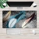 Factory direct sales customized cute cartoon mouse pad large Internet cafe computer desk mat anti-skid game mouse pad