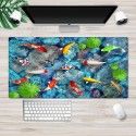 Nordic ins super large 3D mouse pad cute cat wrist pad customized advertising gift mouse pad Game Internet bar