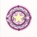 Personality dream planet mouse pad soft rubber pad small fresh student anti slip round notebook pad