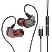 Factory wholesale type-C earphone in ear Xiaomi Huawei mobile phone suitable for wired game music earphone