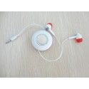 Processing custom telescopic earphone, circular telescopic earphone earplug (can pull one side and double sides)
