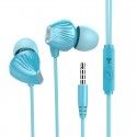 Manufacturer direct selling in ear wired 3.5mm earphone Huawei Android MP3 music custom multicolor small earphone