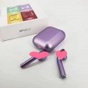 Bluetooth headset metal oil colorful wireless mini sports cross border i12tws