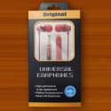 Metal earphone cable in ear subwoofer karaoke is suitable for Android mobile phone universal wire control earplug with microphone