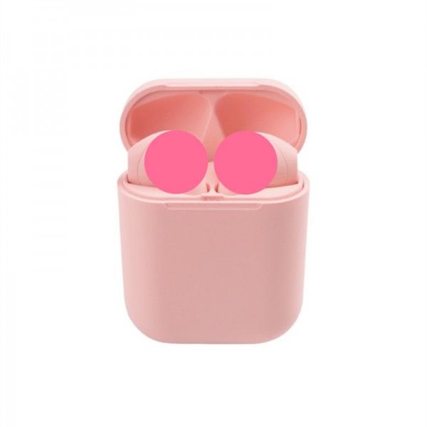 Bluetooth headset metal oil colorful wireless mini sports cross border i12tws