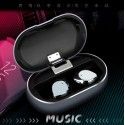 Cross border private model TWS metal grade 7 waterproof Bluetooth headset wireless to ear true wireless binaural 5.0 Bluetooth headset
