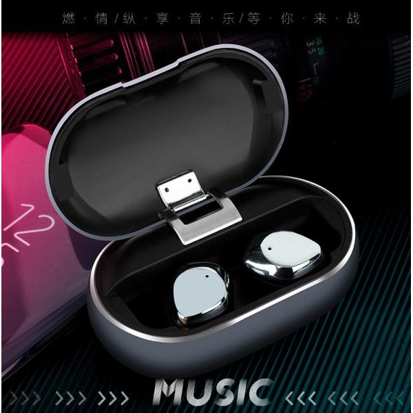 Cross border private model TWS metal grade 7 waterproof Bluetooth headset wireless to ear true wireless binaural 5.0 Bluetooth headset