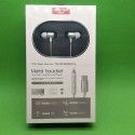 Roche Y06 knitting smart phone earphone is suitable for Huawei tuning metal mobile phone earphone in ear