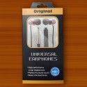 Metal earphone cable in ear subwoofer karaoke is suitable for Android mobile phone universal wire control earplug with microphone