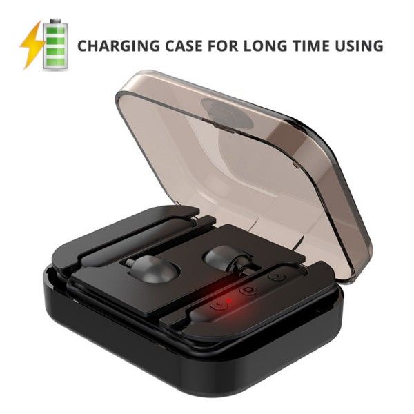 New X6S cross border Bluetooth 5.0 headset wireless waterproof sports running TWS subwoofer Mini Bluetooth headset