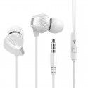 Manufacturer direct selling in ear wired 3.5mm earphone Huawei Android MP3 music custom multicolor small earphone