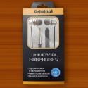 Metal earphone cable in ear subwoofer karaoke is suitable for Android mobile phone universal wire control earplug with microphone