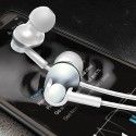 Earphone in ear type double bass karaoke is suitable for Android mobile phone general wire control with one earplug for mobile phone